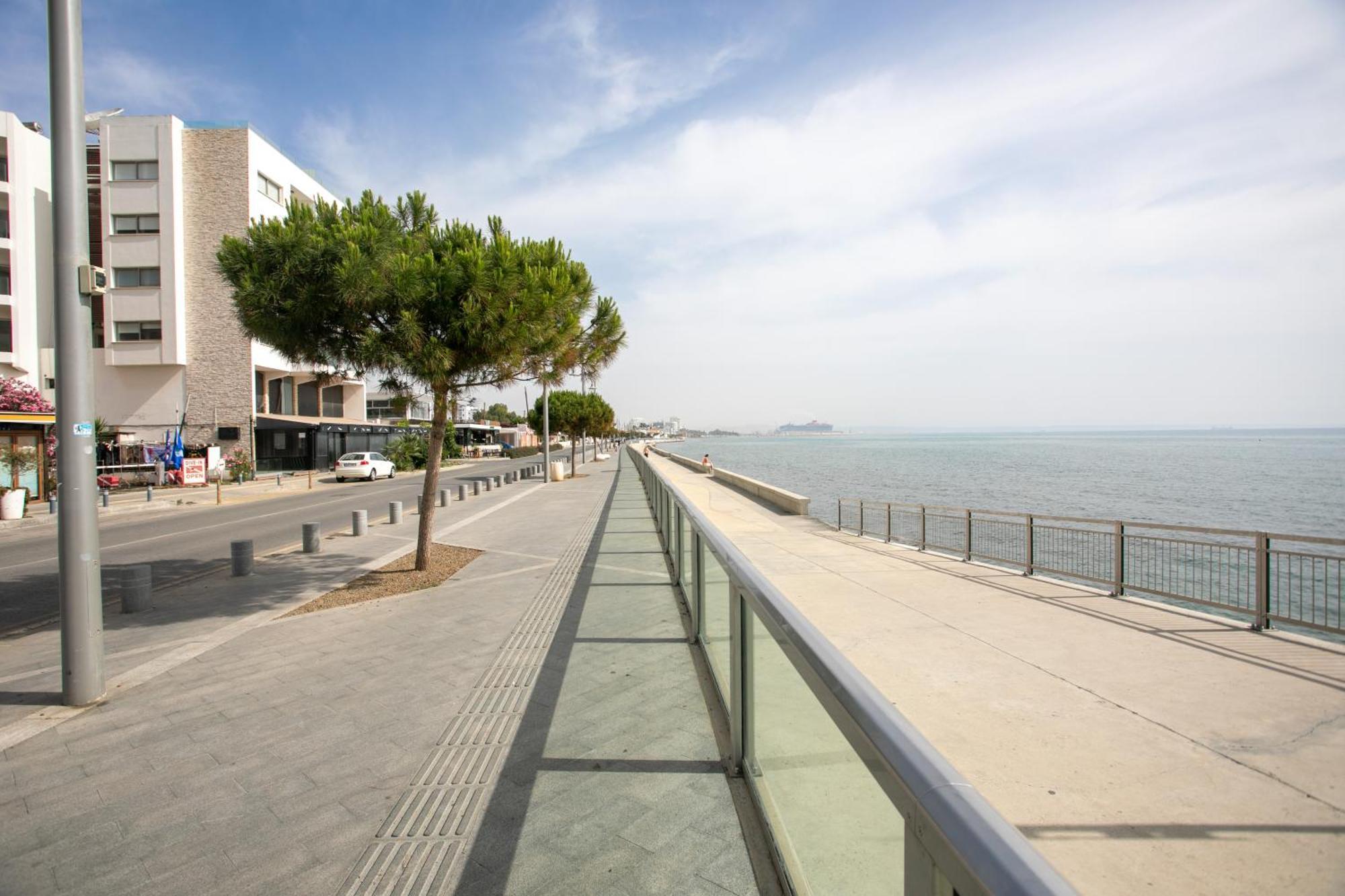 Palmove Luxurious Beachfront Apt 拉纳卡 外观 照片